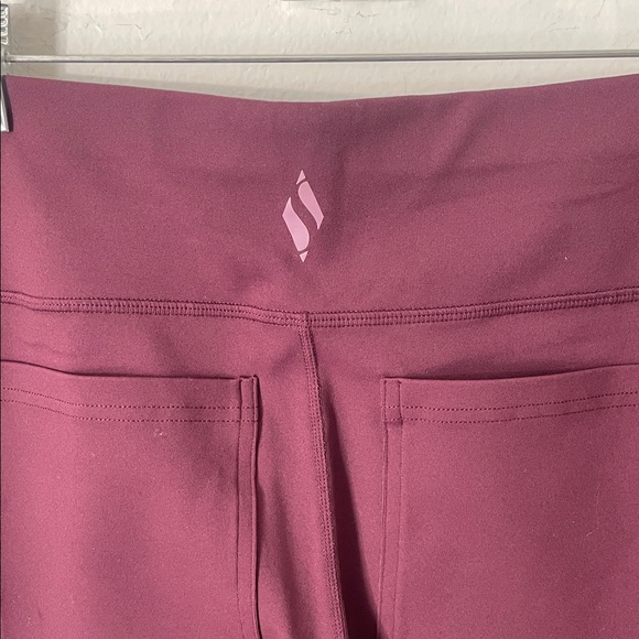 Skechers Women Go Walk GoFlex 4 Pocket Boot Cut   Wine Gym Pants Size XXL /Z8 - Picture 4 of 12